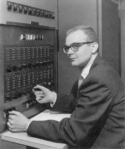 A young Donald Knuth